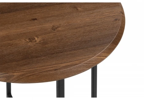 Журнальный стол Notta Грейс орех кантри / черный