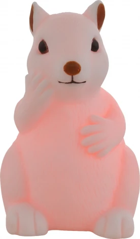 Интерьерная настольная лампа RGB Globo Kraka 28034-20 (для детской, LED, 220V, выключатель, животные)