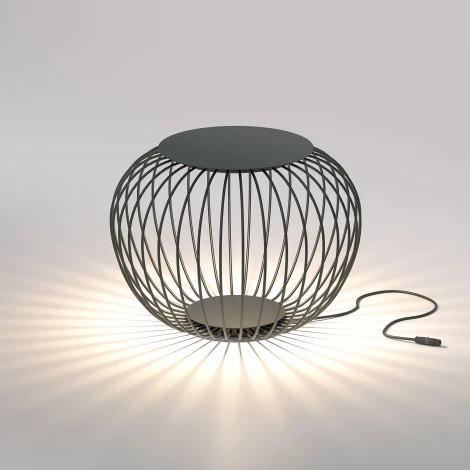 Наземный светильник Elektrostandard Firenze 35178/S черный (LED, 220V, IP65)