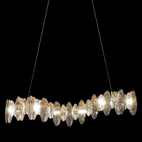 Подвесной светильник Stecciato L92406.92 (220V, хрусталь, на тросе)