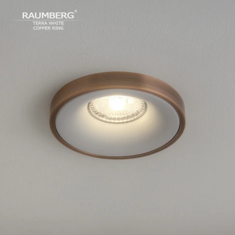 Встраиваемый светильник Raumberg TerraWh\Copper White\Copper