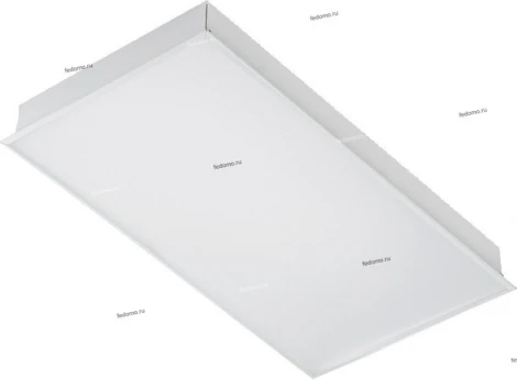 Светильник светодиодный Новый свет ДВО14, 20W, 1600lm, 4000K, IP40, белый микропризматический рассеиватель, белый