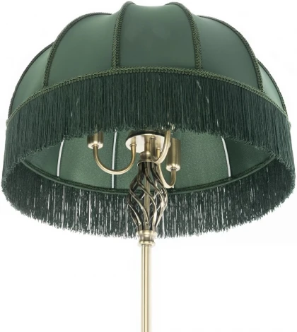 Торшер с полкой бахрома Citilux Базель CL407932T (220V, выключатель)