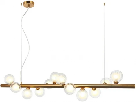 Подвесной светильник Shardin 2165/05/12P Stilfort (220V, на тросе, шарики, молекулы)