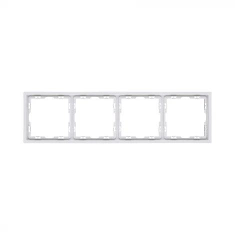 Рамка 4-постовая белый глянцевый Kollinger Eclipse EC4WG