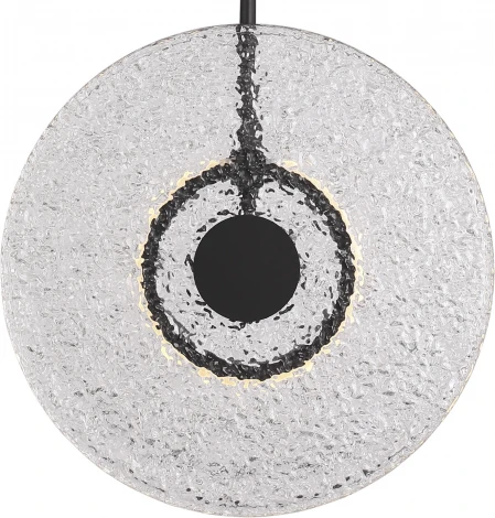 Подвесной светильник ST Luce Alumno SL6142.403.01 черный/радужный LED 1*8W 4000K (220V, на тросе, круглые)