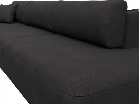 Диван прямой Лига-036 НПБ Модерн Лонг подлокотник слева Лига Диванов (Замша) арт.127700L