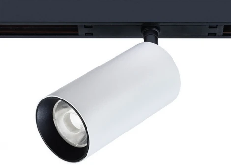 Магнитный трековый светильник 48V Arte Lamp Optima A7281PL-1WH (LED, круглые)