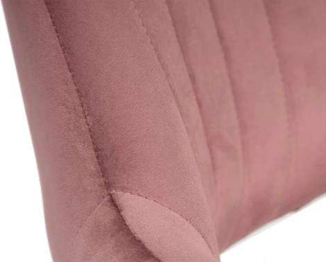 Стул барный DOBRIN CHARLY GOLD (розовый велюр (MJ9-32)) 5019_Golden-LM 5019_Golden-LM, цвет сиденья розовый (MJ9-32), основания золото