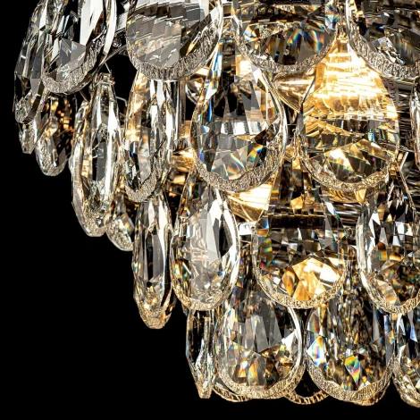 Подвесная люстра хрустальная Modelux MODELUX ML.8861.17P CR