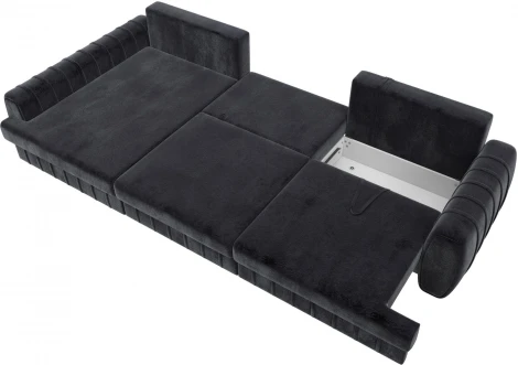 Диван угловой Лига-057 НПБ Лонг угол левый Лига Диванов (Велюр) арт.129307L