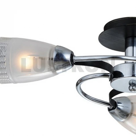 Потолочная люстра IDLamp Carlotta 865/3PF-Darkchrome