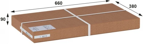Комплект обувниц Атлас серый (2 шт) Mebelik арт.008710