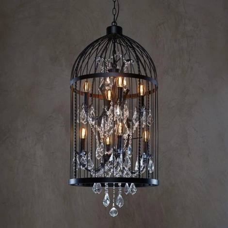 Подвесная люстра Loft It Vintage Birdcage LOFT1891/8 подсвечник