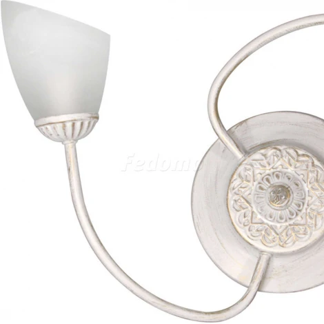 Люстра потолочная Day&Night, 3 плафона, белый с золотом