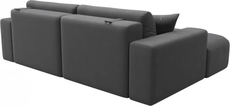 Диван угловой Лига-036 НПБ Классик левый угол Лига Диванов (Замша) арт.127741L