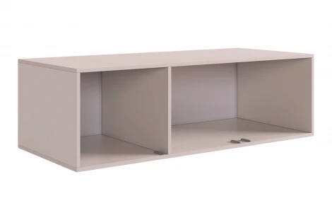 Катрин Антресоль трехдверная 117.01 Mebelson (ЛДСП,МДФ/Бежевый) арт.UL.117-105.01.3370