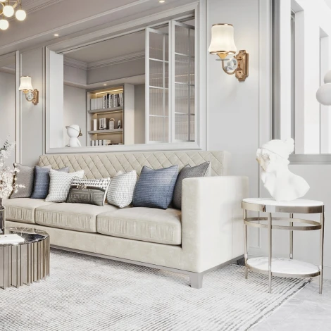 Бра Arte Milano Florentia-1097 301097/1W Wh/Gd (220V)