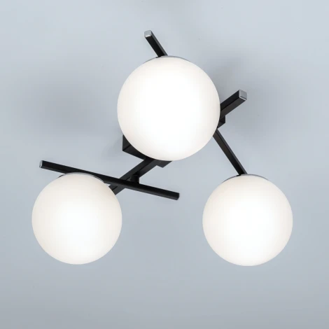 Потолочная люстра на штанге Citilux Dorsy CL223132 (регулировка яркости, LED, 220V, пульт управления, шарики)