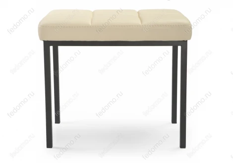 Банкетка Woodville Дион кожзам d1 / черный матовый 441437