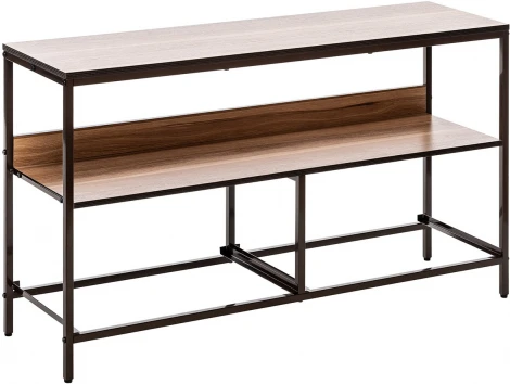 Комод Leset Локи 2 ящ., Коричневый Leset (Искусственный лен/Темно-коричневый) арт.2500000183508