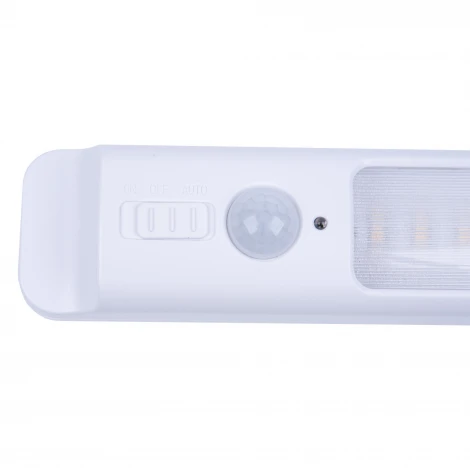 Светильник светодиодный для мебели с датчиком движения, питание 3АА (не в/к) Uniel ULM-F47-0,9W/4500K/3AA SENSOR IP20 WHITE