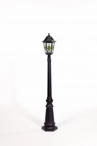 Наземный фонарь Oasis Light PETERSBURG lead GLASS 79811lg Bl