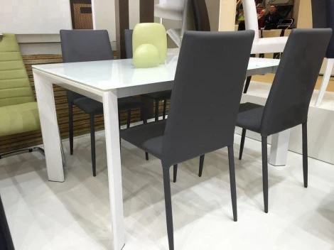 Стул Mia Pranzo Белый SN10 эко-кожа