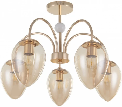 Потолочная люстра на штанге Arte Milano Napoli 327619/5 FG+WH (220V)