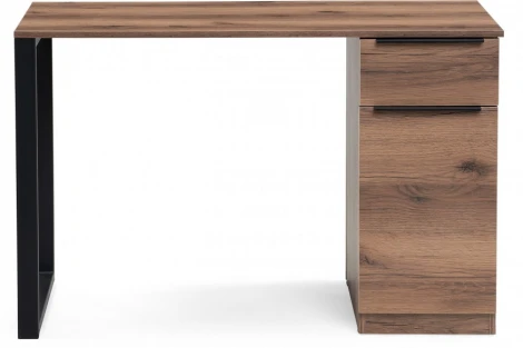 Письменный стол Бэтти Лофт (Бэтти Лофт 116х60х75 дуб делано темный / черный) Notta арт.564716