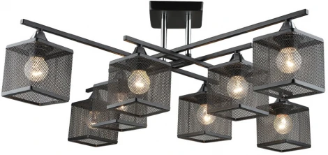 Потолочная люстра Wedo Light Sildzh WD3638/8C-BK-CR-BK