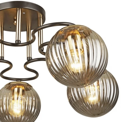 Потолочная люстра на штанге Reluce 04204-0.3-05 COFFEE+FGD (220V)