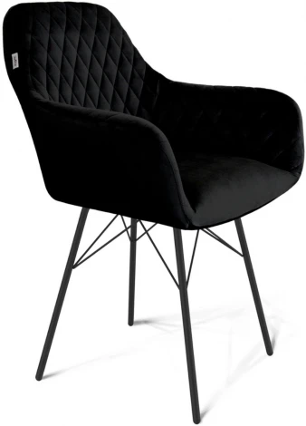 Стул Sheffilton SHT-ST38/S64 ночное затмение/чёрный муар