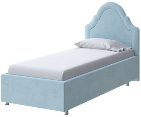 PROxSON Кровать Эльза (Ткань: Велюр Teddy Морозная свежесть) 90x200