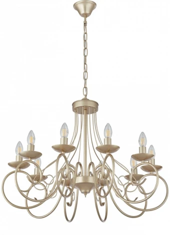 Подвесная люстра Arte Milano AM349159 349159/10 CG (220V, на цепи, подсвечник, свеча)