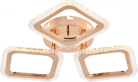 Потолочная люстра светодиодная на штанге с пультом регулировкой цветовой температуры и яркости Rivoli Frida 6190-703 (220V)