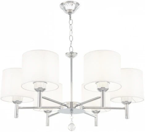 Подвесная люстра Arte Milano Amalfi-2756 332756/6 CR (220V, подвески, на цепи)