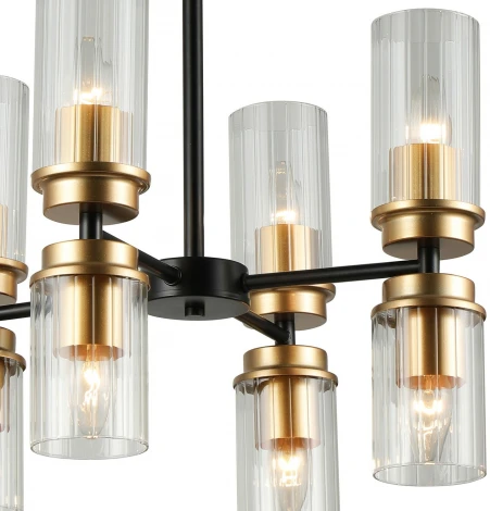 Потолочная люстра на штанге Reluce 74671-0.3-4+4 (220V)