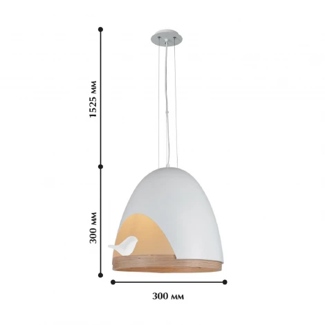 Подвесной светильник Favourite Volatore 1878-1P (220V, на тросе, птички)