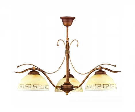 Потолочная люстра Lampex Greka 065/3 B+M