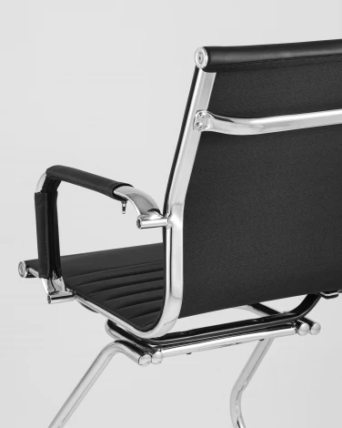 Кресло для посетителей TopChairs Visit черное 2 шт. арт.УТ000041026