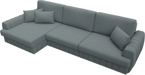 Диван угловой Лига-057 НПБ Лонг угол левый Лига Диванов (Рогожка) арт.129294L