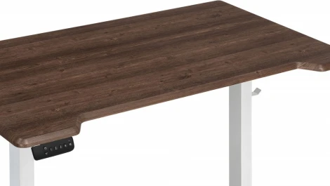 Компьютерный стол Маркос с механизмом подъема 120 (Маркос с механизмом подъема 120х75х75 орех кантри / белый) Notta арт.578401