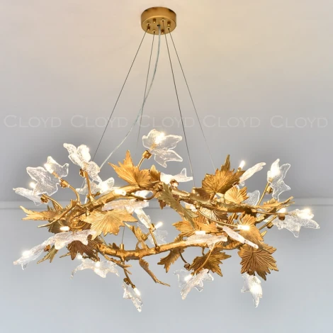 Подвесная люстра Cloyd Bucolica 10427 листья