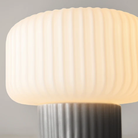 Настольная лампа Maytoni Omaggio MOD404TL-01GR (220V, выключатель, гриб)