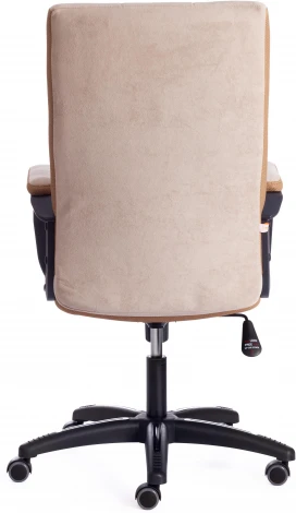 Компьютерное кресло игровое Tetchair TRENDY (Флок,Ткань/Бежевый)
