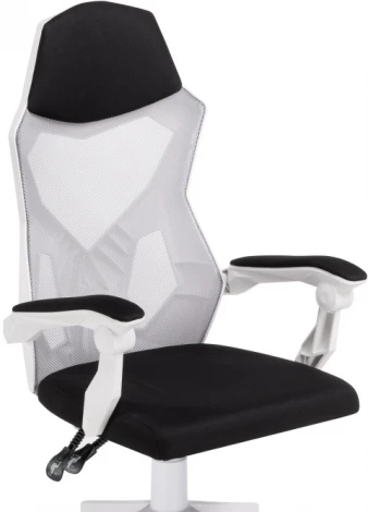 Компьютерное кресло Woodville Torino gray / white 15618