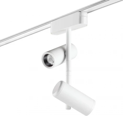 Трековый светильник для низков. шинопровода Novotech Smal 359107 SHINO IP20 LED 4000K 2*8W 48V 1360Лм (круглые)