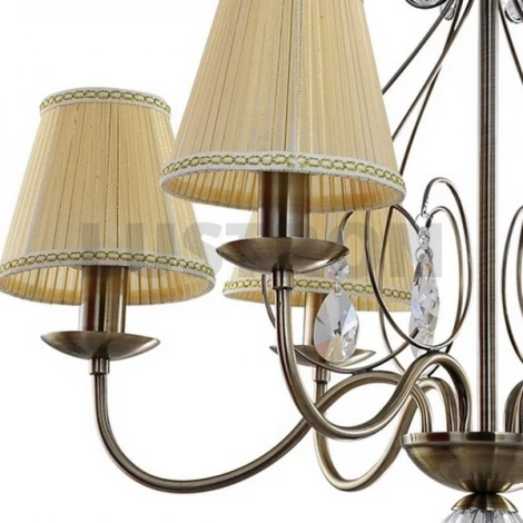 Подвесная люстра IDLamp 809 809/6-Oldbronze