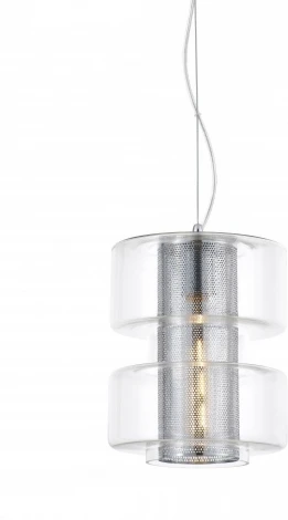 Подвесной светильник iLamp Brick P7555-1 CR (220V, на тросе, круглые)